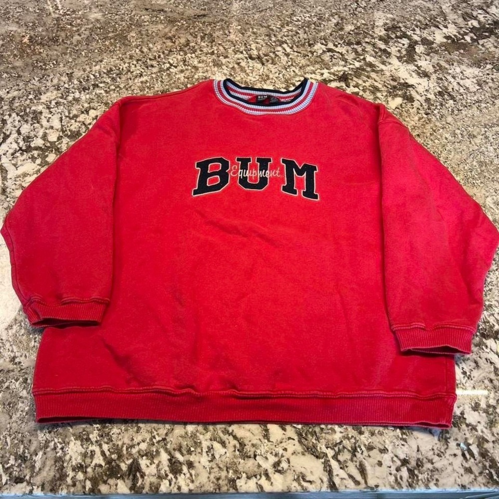 Vintage 1990s B.U.M. Equipment sweatshirt  Size large